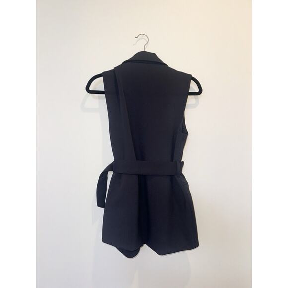 VICI Olia Navy Belted Blazer Vest Jacket Top Size XS - Picture 12 of 12